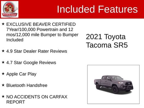 Used 2021 Toyota Tacoma SR5 RWD image 4