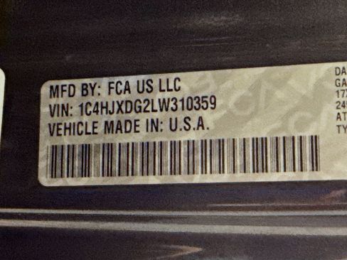 Used 2020 Jeep Wrangler Unlimited Sport S image 40