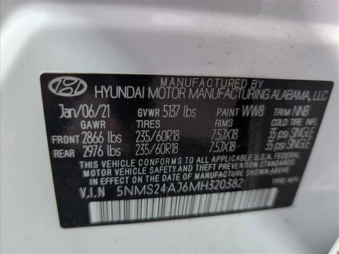 Certified 2021 Hyundai Santa Fe SEL image 25