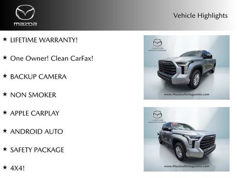Used 2023 Toyota Tundra SR5 w/ SR5 Convenience Package AWD/4WD image 2