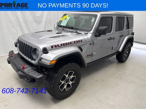 Used 2021 Jeep Wrangler Unlimited Rubicon w/ Uconnect 4C Nav & Sound Group AWD/4WD image 5