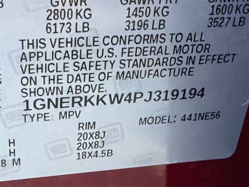 Used 2023 Chevrolet Traverse Premier w/ LPO, Floor Liner Package image 34