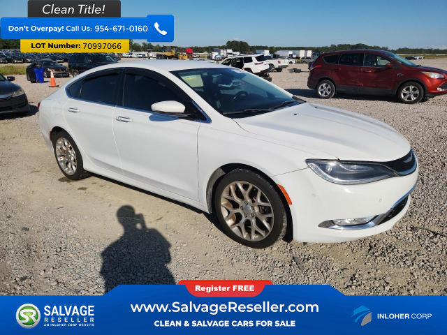 Used 2015 Chrysler 200 C w/ Navigation & Sound Group I AWD/4WD image 5
