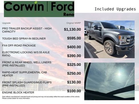 Used 2020 Ford F250 Limited w/ FX4 Off-Road Package image 3