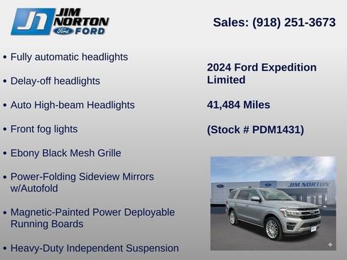 Used 2024 Ford Expedition Limited image 44