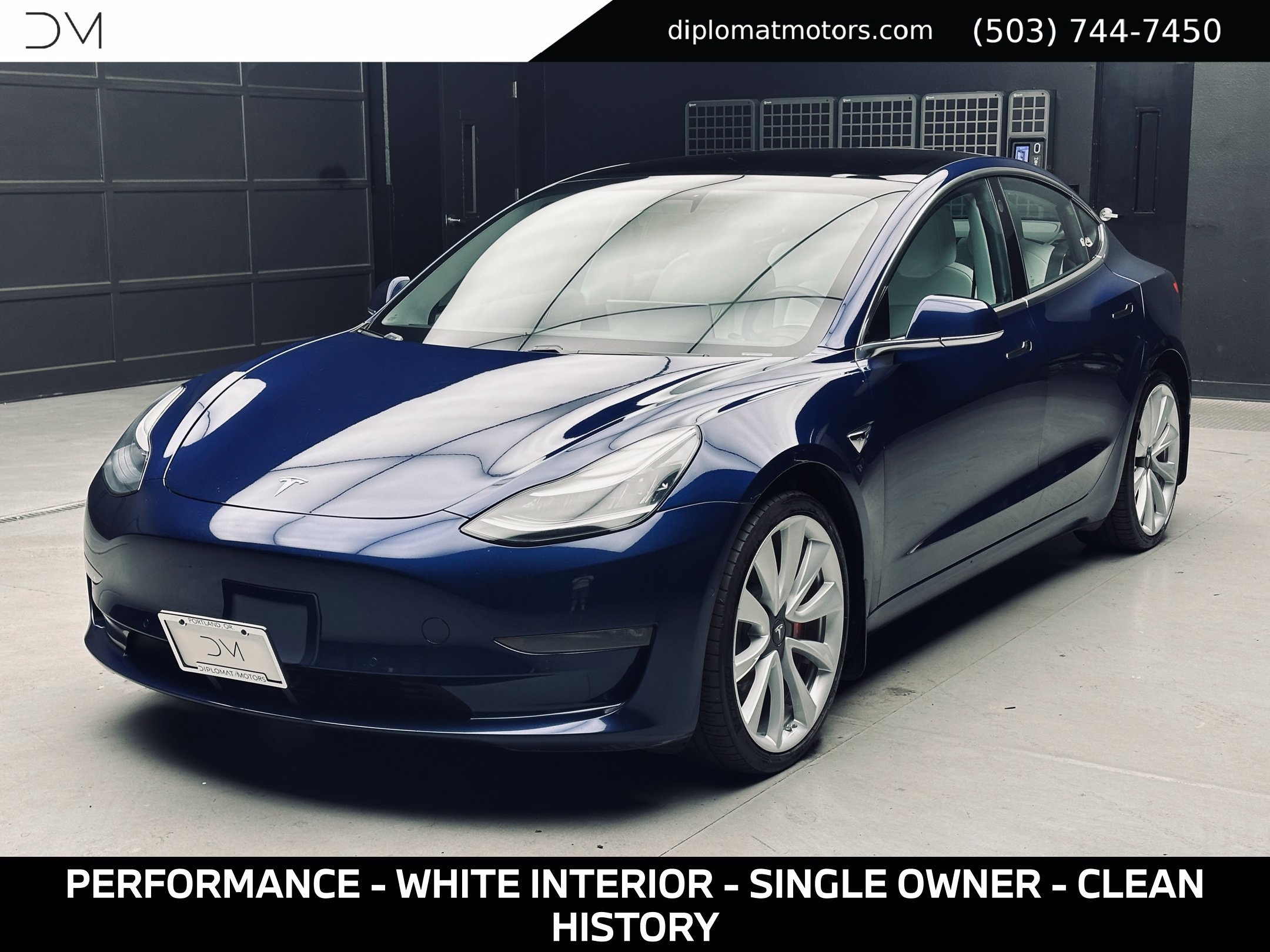 Used 2018 Tesla Model 3 Long Range AWD/4WD image 1