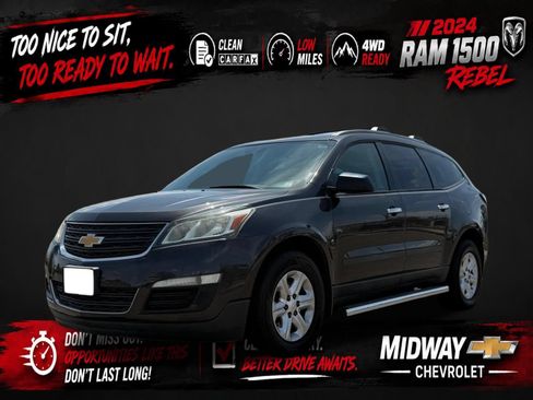 Used 2016 Chevrolet Traverse LS w/ LPO, 'HIT The Road' Package FWD image 1