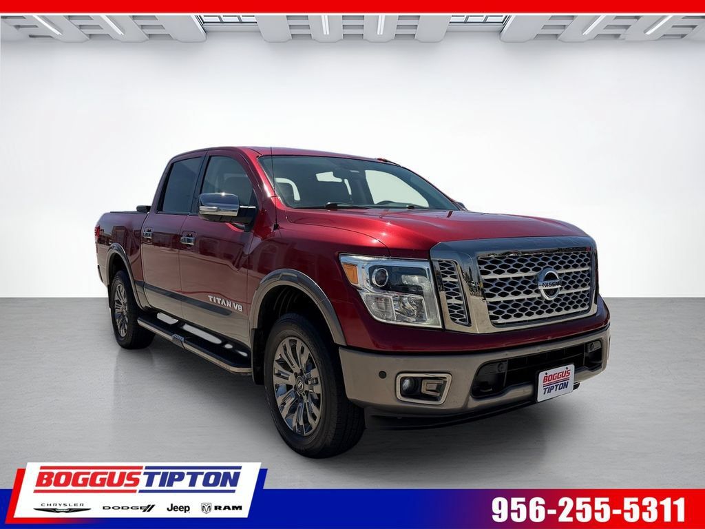 Used 2018 Nissan Titan Platinum Reserve AWD/4WD image 1