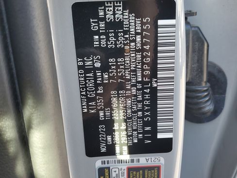 Certified 2023 Kia Sorento EX image 32