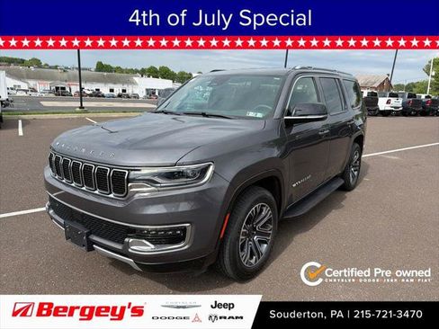 Certified 2024 Jeep Wagoneer Series II w/ Flexible Seating Group AWD/4WD image 1