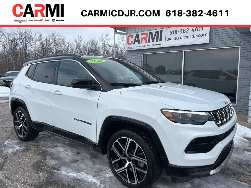 Used 2025 Jeep Compass Limited w/ Elite Group AWD/4WD image 1