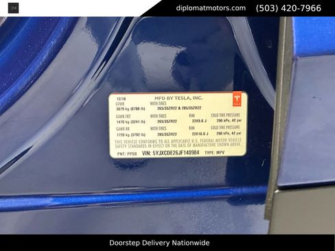 Used 2018 Tesla Model X 100D image 44