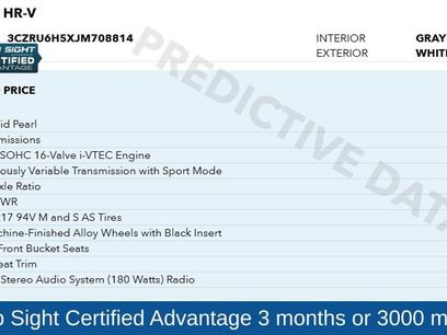 Used 2018 Honda HR-V EX