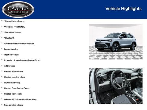 Used 2026 Volkswagen Taos S AWD/4WD image 3
