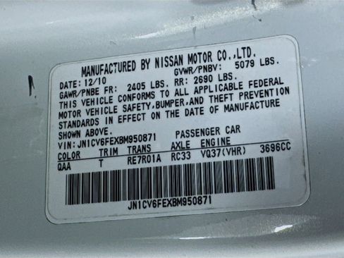 Used 2011 INFINITI G37 Convertible w/ Premium Pkg RWD image 39