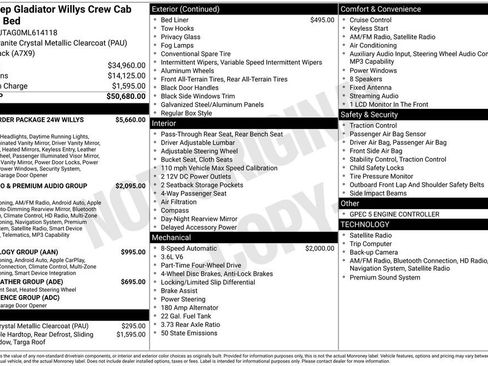 Used 2021 Jeep Gladiator Willys image 3