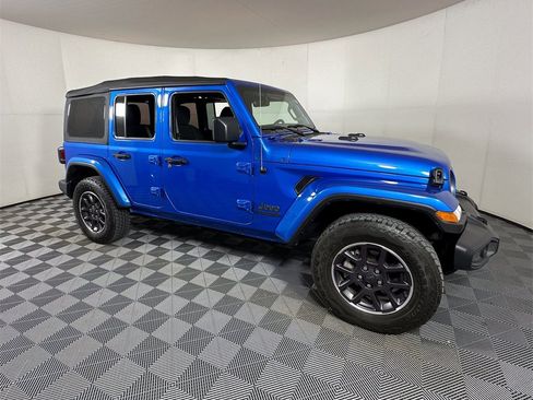 Used 2021 Jeep Wrangler Unlimited Sport image 1