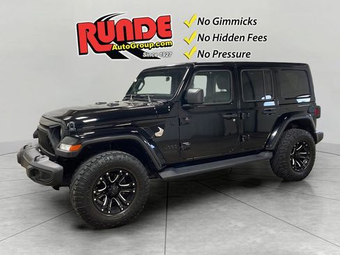 Used 2021 Jeep Wrangler Unlimited Sahara image 1