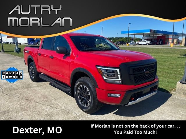 Used 2021 Nissan Titan PRO-4X w/ Off Road Protection Package AWD/4WD image 1