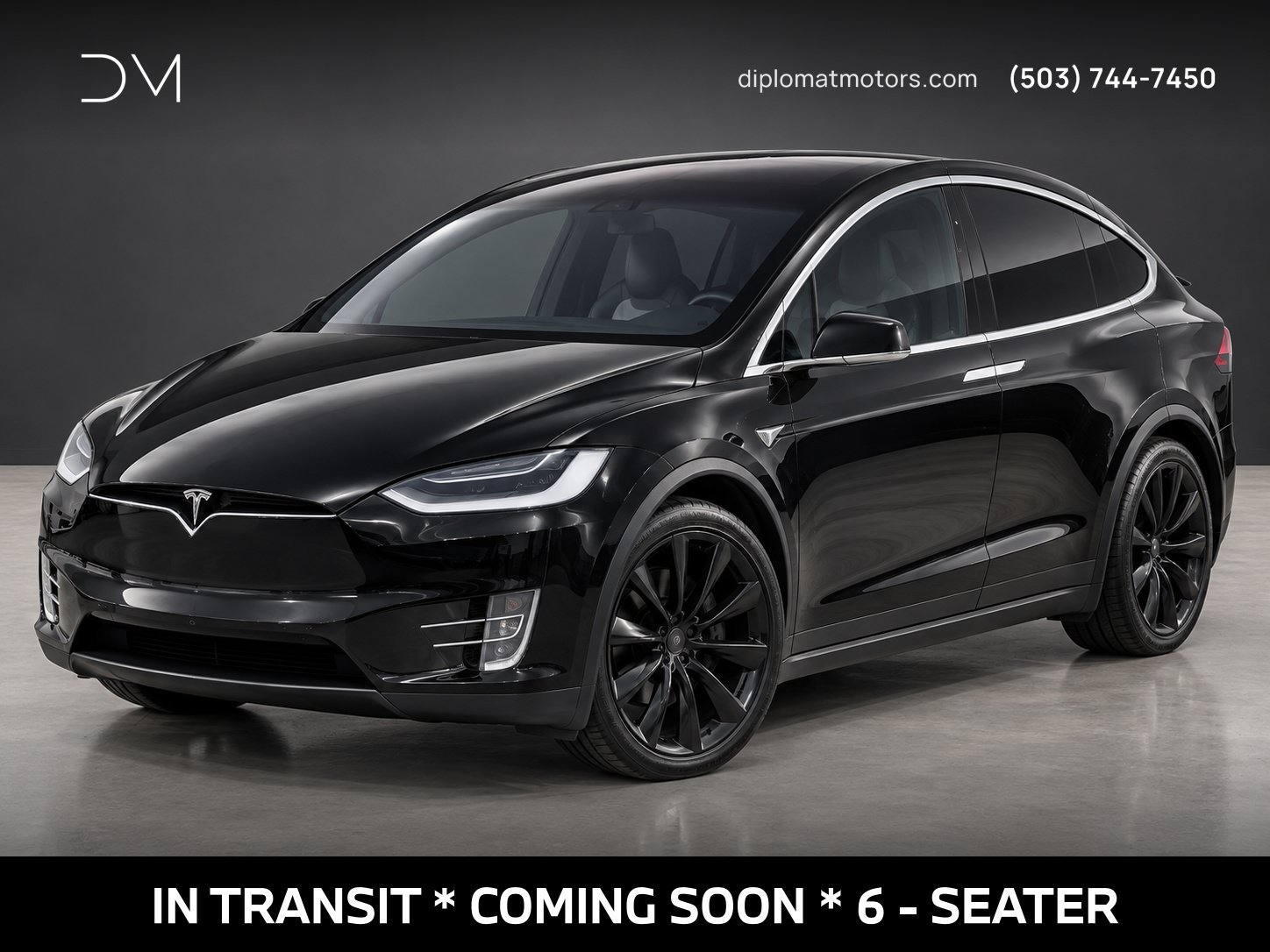 Used 2018 Tesla Model X 75D AWD/4WD image 1