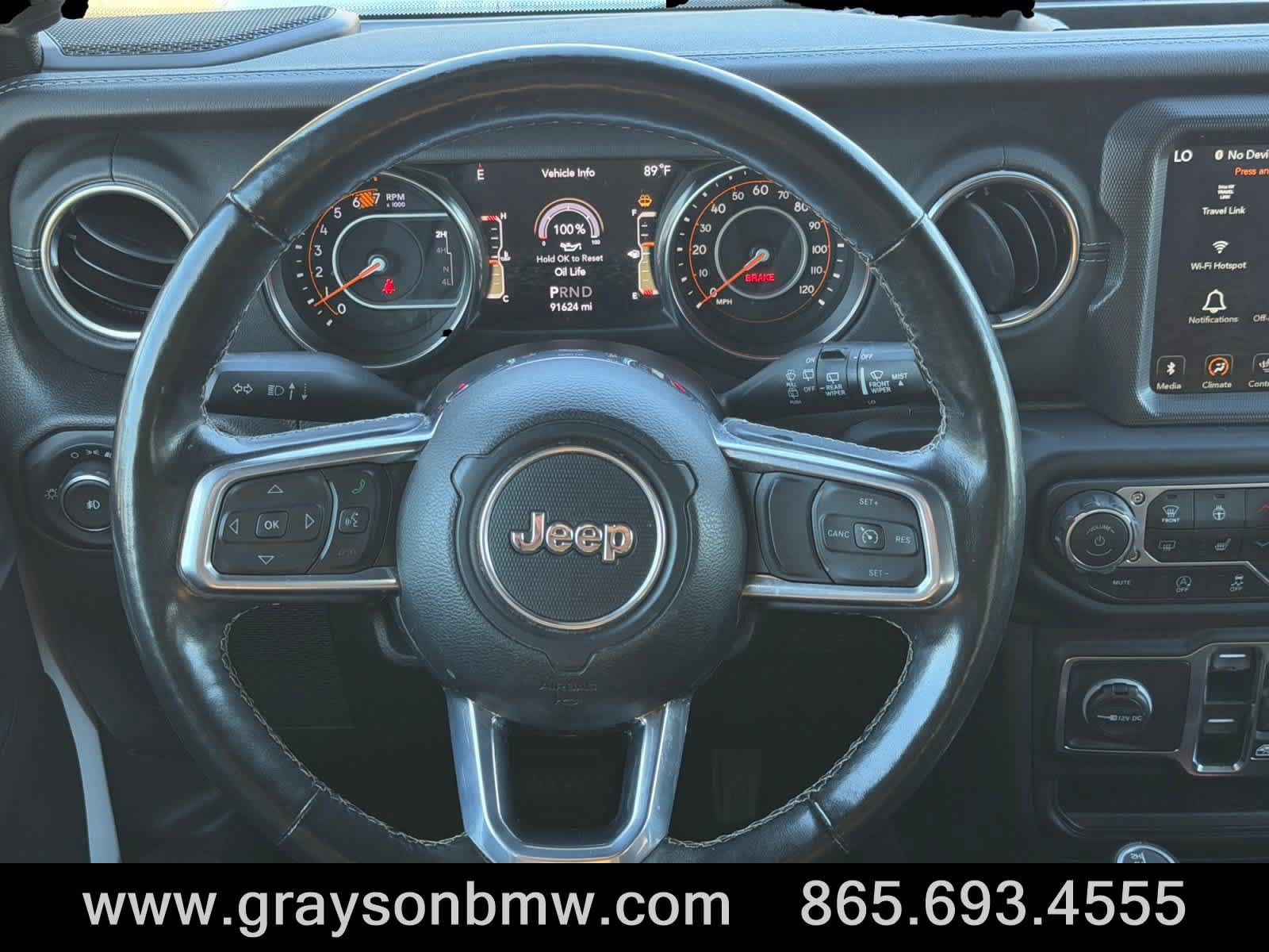 Used 2021 Jeep Wrangler Unlimited Sahara AWD/4WD image 24