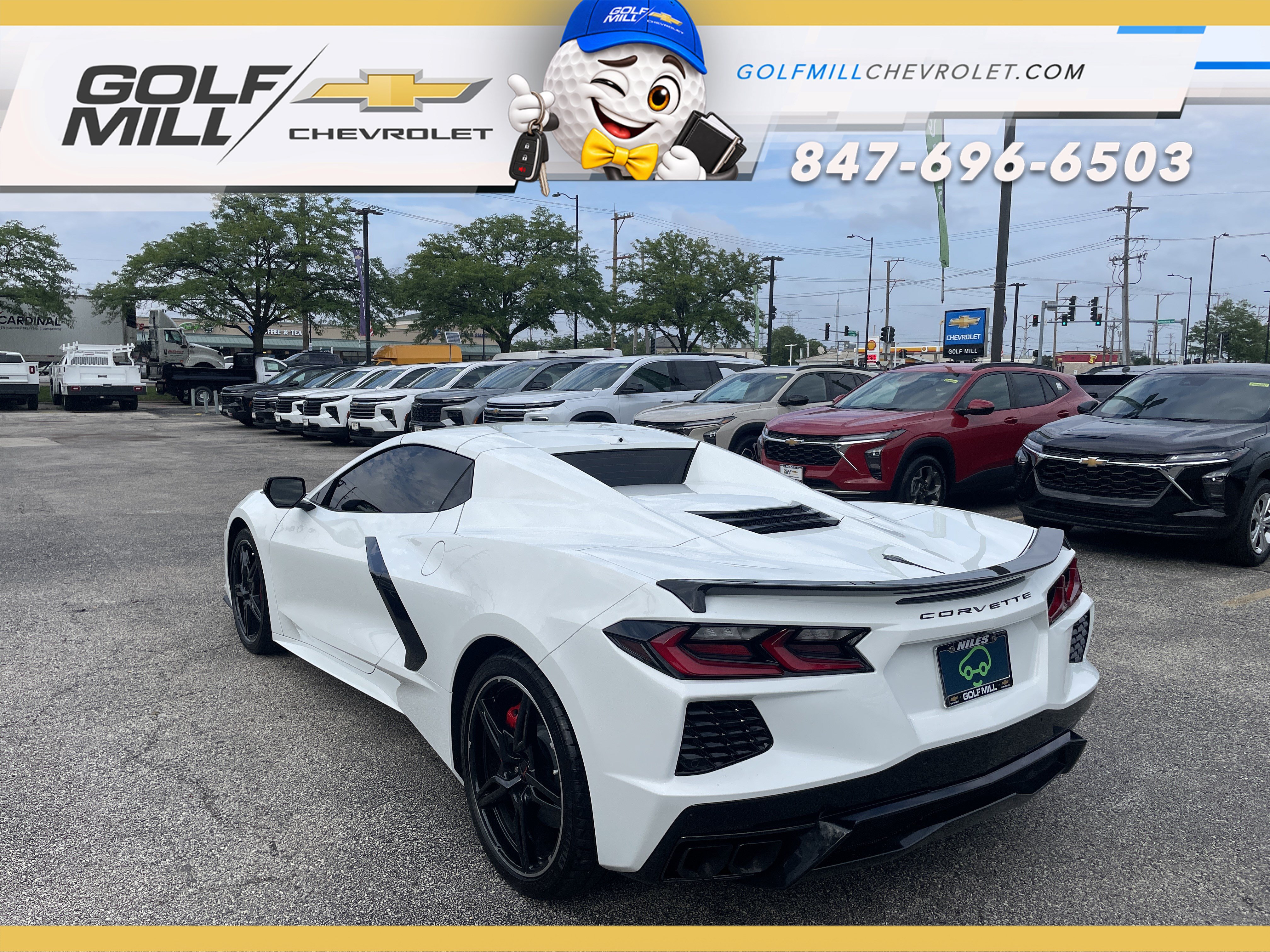 Used 2025 Chevrolet Corvette Stingray Preferred Conv w/ Stealth Interior Trim Package RWD image 9