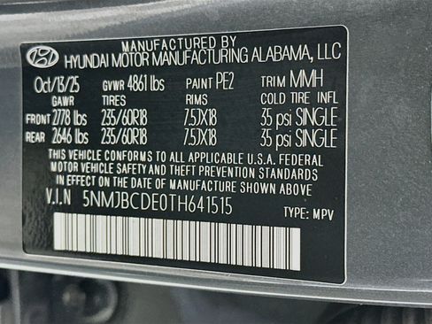 Used 2026 Hyundai Tucson SEL Plus AWD/4WD image 12