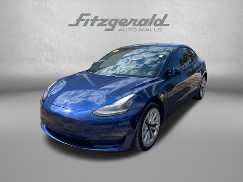 Used 2021 Tesla Model 3 Long Range AWD/4WD image 1
