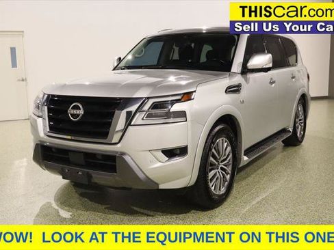 Used 2021 Nissan Armada SL w/ Captain's Chairs Package RWD image 4