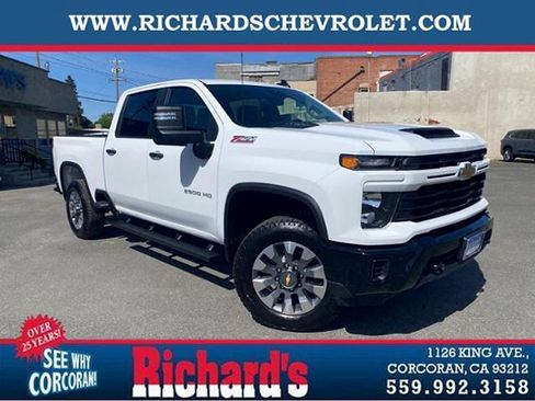 New 2026 Chevrolet Silverado 2500 Custom w/ Custom Value Package AWD/4WD image 1