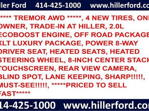 Certified 2023 Ford Maverick Tremor w/ Tremor Off-Road Package AWD/4WD image 2