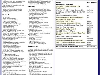 Used 2022 RAM 2500 Tradesman w/ Chrome Appearance Group