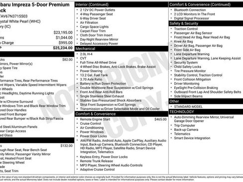 Used 2022 Subaru Impreza Premium image 3