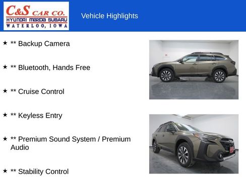 Used 2025 Subaru Outback Limited image 6