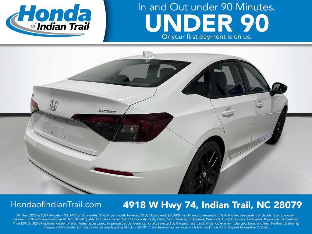 New 2026 Honda Civic Sport image 3