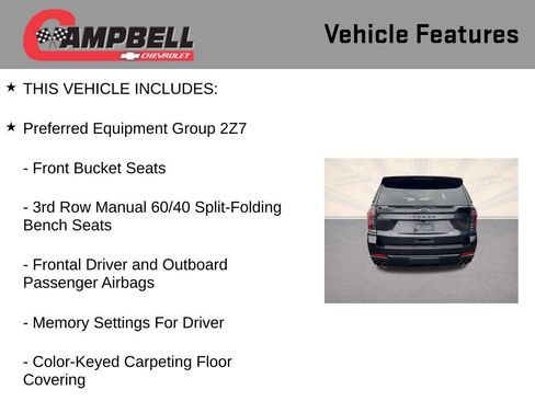 Used 2025 Chevrolet Tahoe Z71 image 5