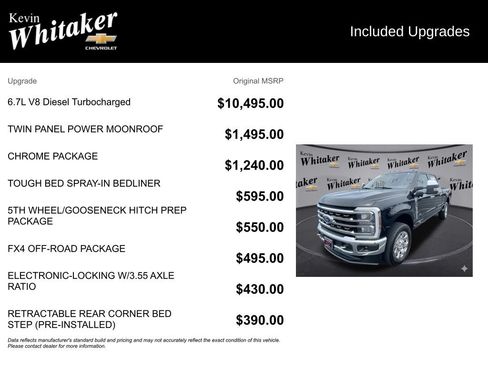 Used 2024 Ford F350 King Ranch w/ Chrome Package AWD/4WD image 37