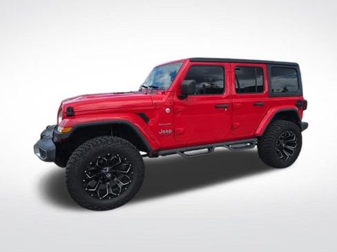 Used 2020 Jeep Wrangler Unlimited Sahara AWD/4WD image 6