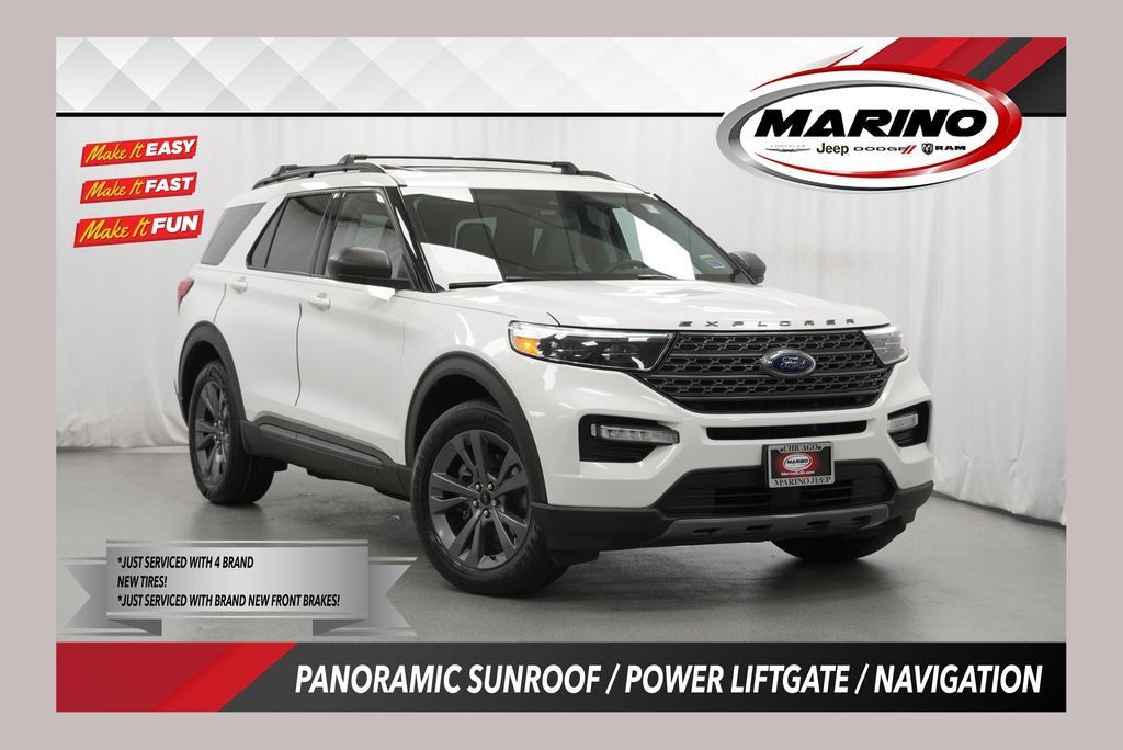 Used 2021 Ford Explorer XLT w/ Equipment Group 202A AWD/4WD image 1