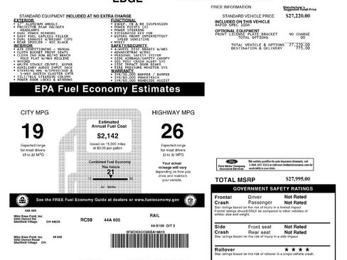 Used 2011 Ford Edge SE image 2