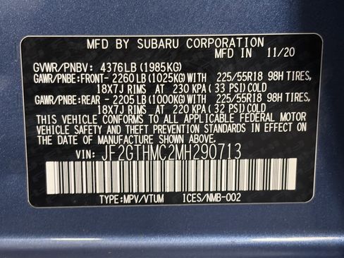 Used 2021 Subaru Crosstrek 2.5i Limited w/ Popular Package #2 image 64