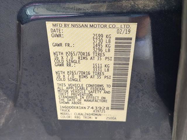 Used 2019 Nissan Frontier SV RWD image 15