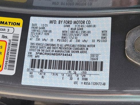 New 2025 Ford Bronco Sport Heritage w/ Convenience Package image 11