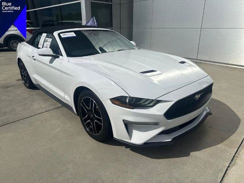 Certified 2022 Ford Mustang Convertible w/ Equipment Group 101A RWD image 1