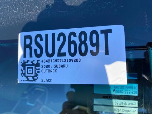 Used 2020 Subaru Outback Limited XT image 64