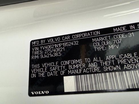 Certified 2023 Volvo XC90 B6 Plus w/ Protection Package Premier image 25