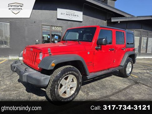 Used 2017 Jeep Wrangler Unlimited Sport w/ Quick Order Package 24S AWD/4WD image 1