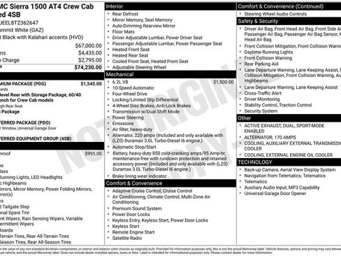 New 2026 GMC Sierra 1500 AT4 w/ AT4 Premium Package AWD/4WD image 10