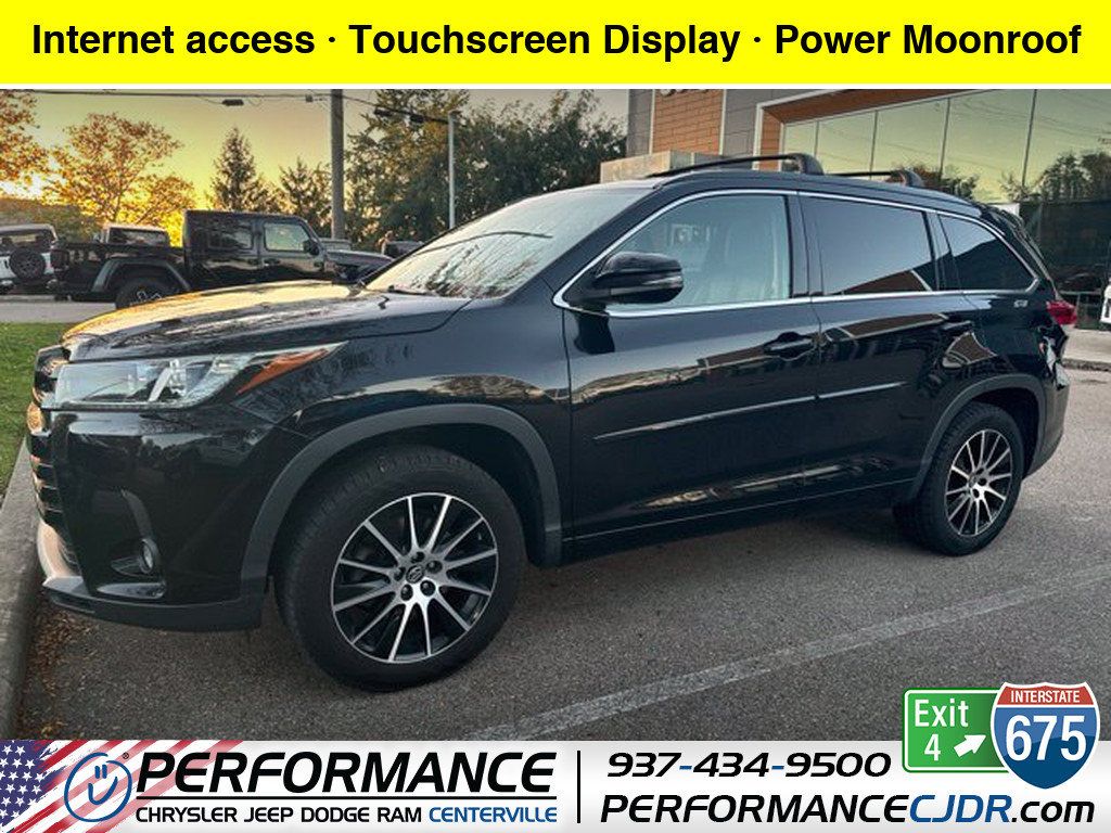Used 2017 Toyota Highlander SE FWD image 1