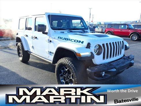 Used 2021 Jeep Wrangler Unlimited Rubicon 4xe w/ Cold Weather Group image 1